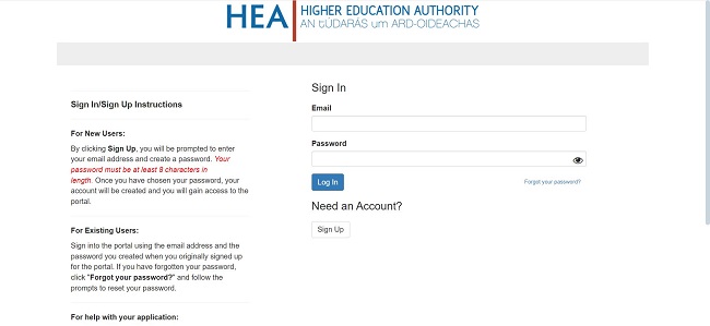 Government of Ireland International Education Scholarships Online Portal