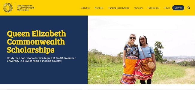 Queen Elizabeth Commonwealth Scholarship Official Website