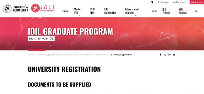 University Registration