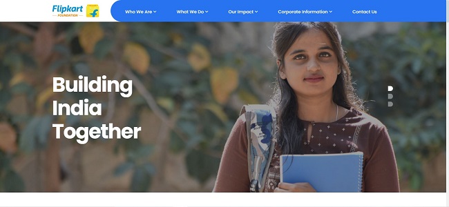 Flipkart Foundation Scholarship Official Website