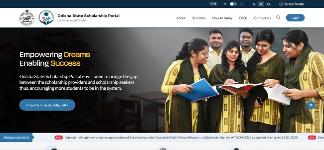 Vyasakabi Fakir Mohan Bhasabruti Scholarship Official Website